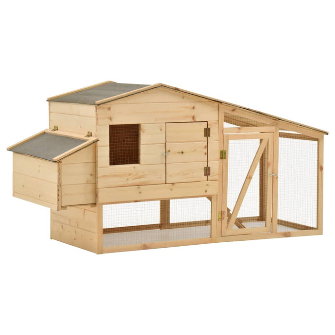 Solid Pine Wood Chicken Coop