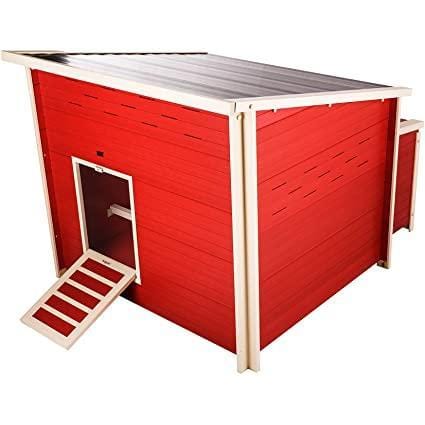 Jumbo Chicken Barn in Red